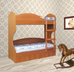 МР-Детская кровать Командор с ящиками